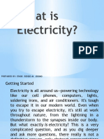 What Is Electricity?: Prepared By: Engr. Renzo M. Jogno