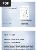 Test de Domino