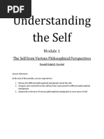 Understanding The Self, Philo Perspective