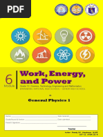 Module 6 Work Energy and Power-Gen Phy 1