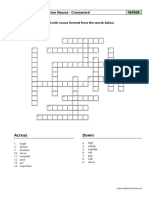 Wf008 Nouns Crossword