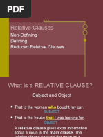 Relative Clauses PowerPoint