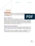 Experiment No. 1 Introduction To Multisim