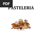 Recetario Pasteleria y Panaderia