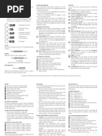 Monstrous Character Sheet