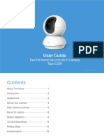 User Guide: Pan/Tilt Home Security Wi-Fi Camera Tapo C200