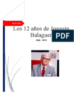 Historia Joaquin Balaguer