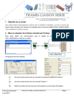 ANALYSE TRAMEs LIAISON SERIE