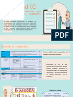 ACTIVIDAD 2 BIMESTRE 2 COMPLETA Escribimos Recomendaciones para Cuidar Nuestra Salud Respiratoria PARTE 1 2021 2B