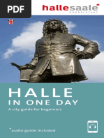 Broschuere Halle in One Day City Guide