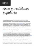 Artes y Tradiciones Populares - Wikipedia, La Enciclopedia Libre