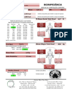 Laudo de Bioimpedancia