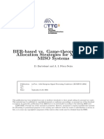 BER-based vs. Game-Theoretic Power Allocation Strategies For Multiuser MISO