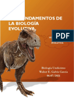 Fundamentos de La Biología Evolutiva - Est