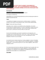 Elaboremos Un Texto para Plasmart Conocimientos y Saberes Producidos Con Las Experinencias e Informacion Bibliografica