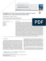 Investigation On Low-Cost Friction-Based Isolation Systems For Masonry Building Structures-Experimental and Numerical Studies