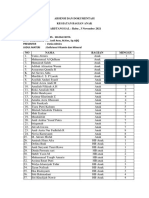 Absensi Dan Dokumentasi Anak 3-11 - 2021