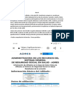 Análisis de Casos en Admisión Del Usuario A Los Servicios de Salud