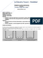 Guia Fisica Undécimo No. 6 Electrostatica