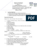 LP 9 - Chemical Bonding Summative Test