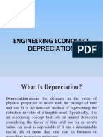 Engineering Economics: Depreciation