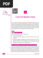 Cost of Production: Module - 7