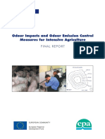 EPA (2001) Odour Impacts and Odour Emission Control Measures For Intensive Agriculture