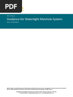 Guidance For Watertight Manhole System PD71