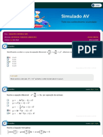 Simulado Equações Diferenciais II