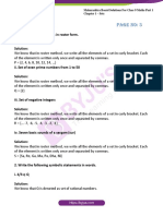 Msbshse Sol Class 9 Maths Part 1 Chapter 1 Sets