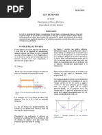 Informe Ley de Hooke