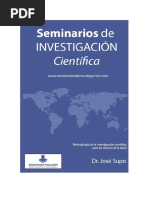 Seminarios de Investigación Científica José Supo 2012