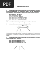 Ejercicio Curvas Circulares Simples