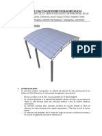 Memoria de Cálculo de Estructuras Metálicas