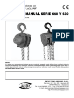 Manual Polipasto Manual630 650