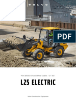 L25 Electric: Volvo Electric Compact Wheel Loaders 5.1 - 5.3 T