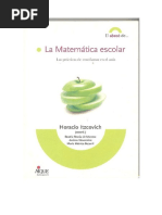 La Matematica Escolar - Acerca de La Enseñanza de La Geometria-Itzcovich - RESUMEN