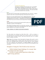 Taba Model of Curriculum Development