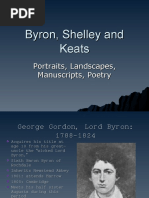 Byron Shelley and Keats