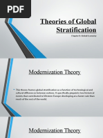 Lesson 4 Theories of Global Stratification