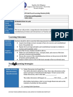 CHMT Legal Aspects Modules