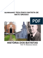 HISTÓRIA DOS BATISTAS - Apostila