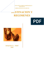 B-Monografia Destinacion y Regimenes Aduaneros