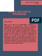 Caso Clinico de Hipotiroidismo