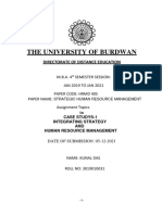 The University of Burdwan: Directorate of Distance Education