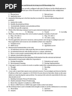 HNS Level III COC Knowledge Test