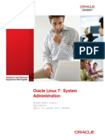 Oracle Linux 7: System Administration: Student Guide - Volume 1 D88168GC10 Edition 1.0 - January 2015 - D89906