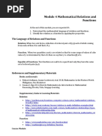 W4-Module 004 Mathematical Relations and Functions PDF