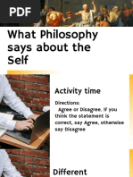 What Philosophy Says About The Self