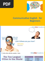 Academy: Communicative English For Beginners